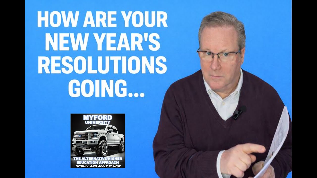 How Are Your New Year's Resolutions Going When it Comes to Self Curated Higher Education?