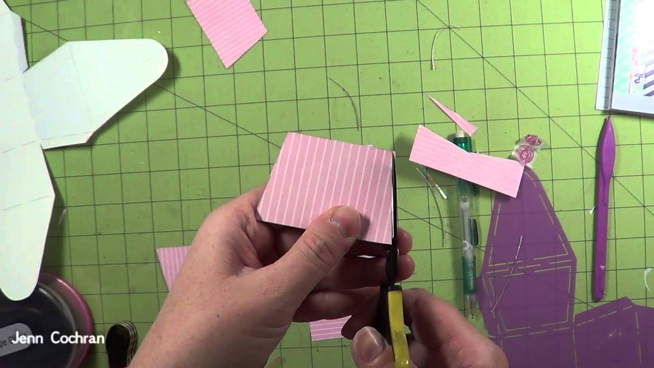 Cupcake Box Tutorial By Jenn Cochran