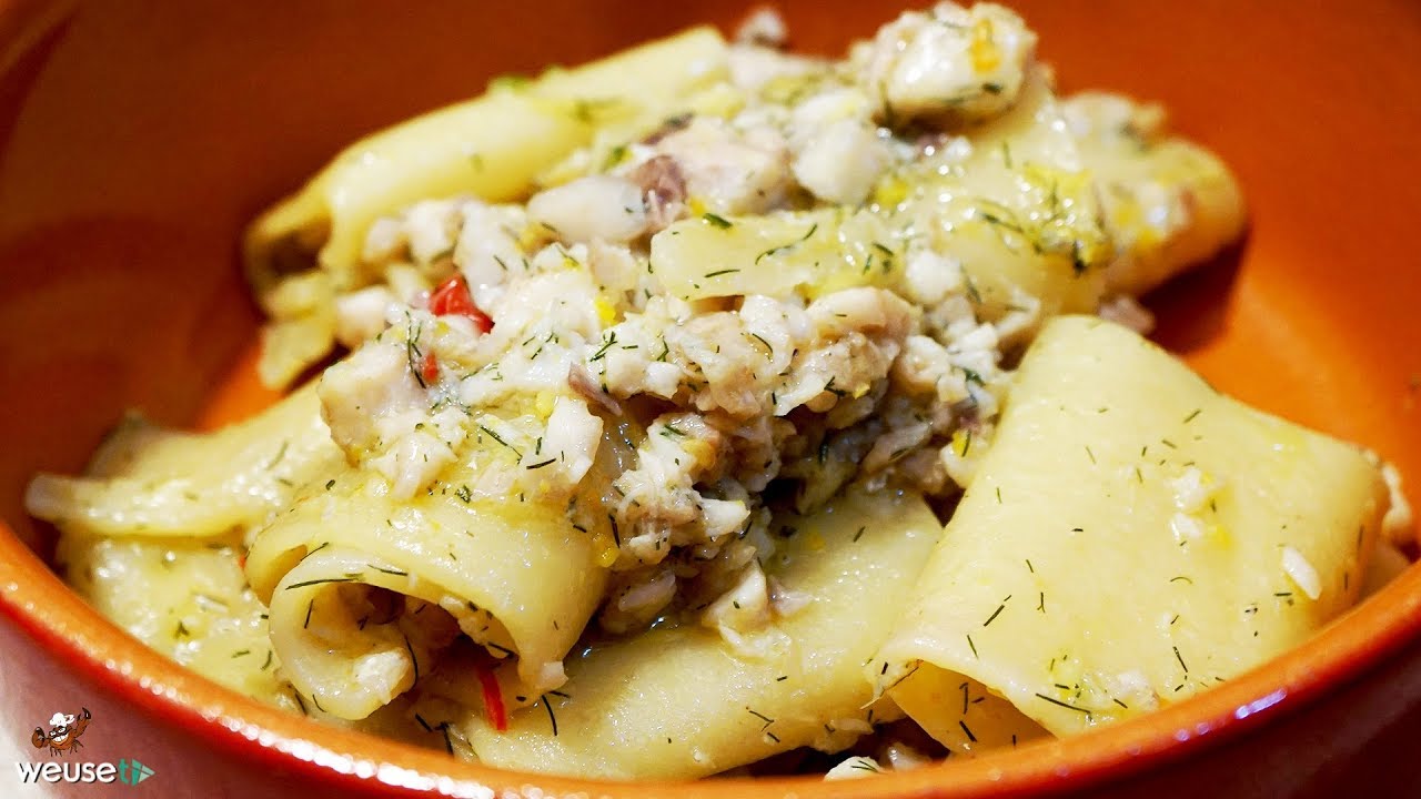 479 - Paccheri al sugarello...un primino troppo bello! (primo di pesce fresco estivo e leggero)