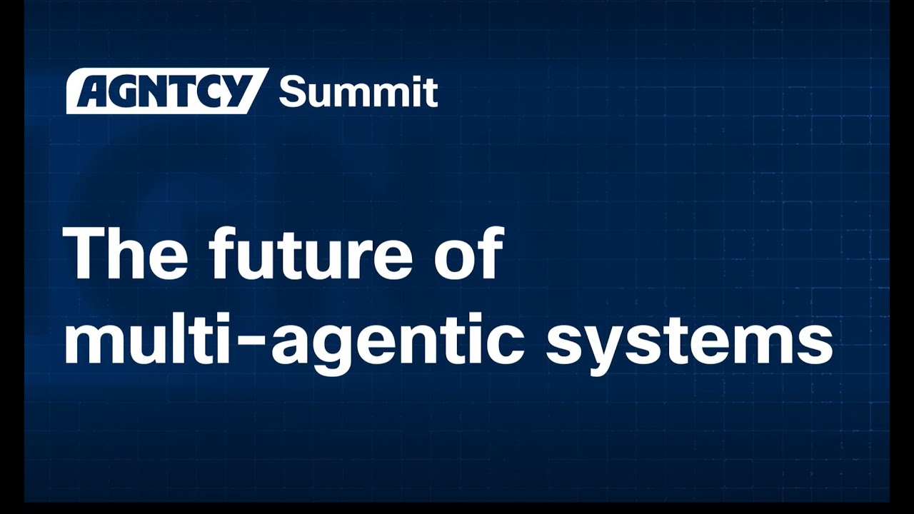 Keynote: The Future of multi-agent systems