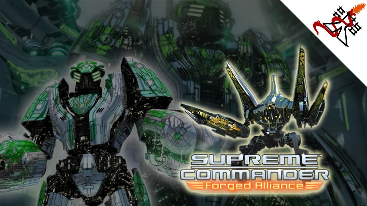 Supreme Commander: Forged Alliance - Mission 1 | Operation Black Day | Aeon Campaign [HARD/1080p/HD]