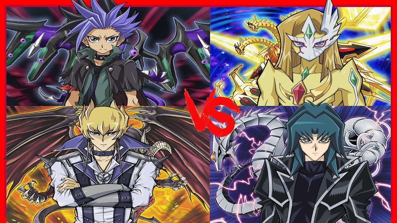Battle Royale | Zane vs Jack Atlas vs Yuto vs Mizael | Duel Request #ygopro
