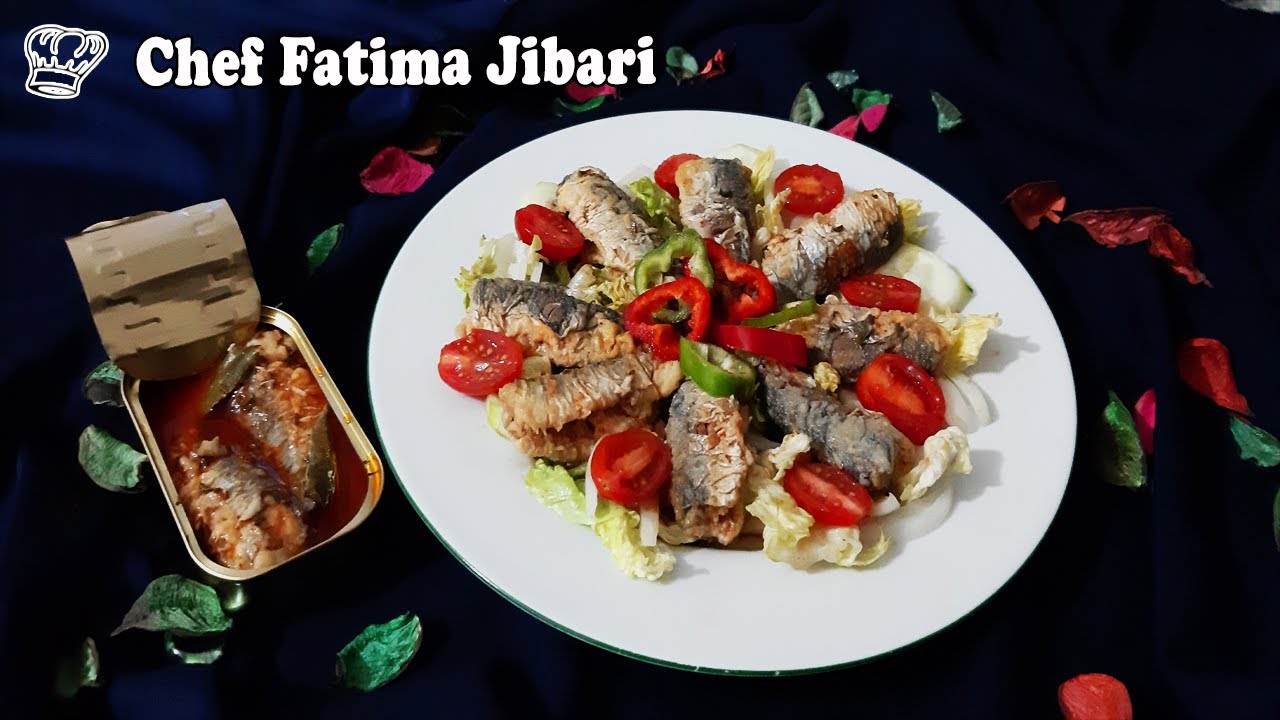 Sardines à la sauce éscabéche  |     سردين بصلصة الاسكابيش مع كيفية غسله بطريقة احترافية