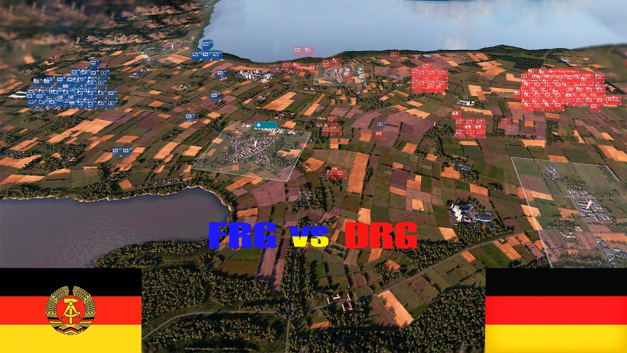 10.000 FRG ARMY vs 10.000 DRG ARMY | WARNO