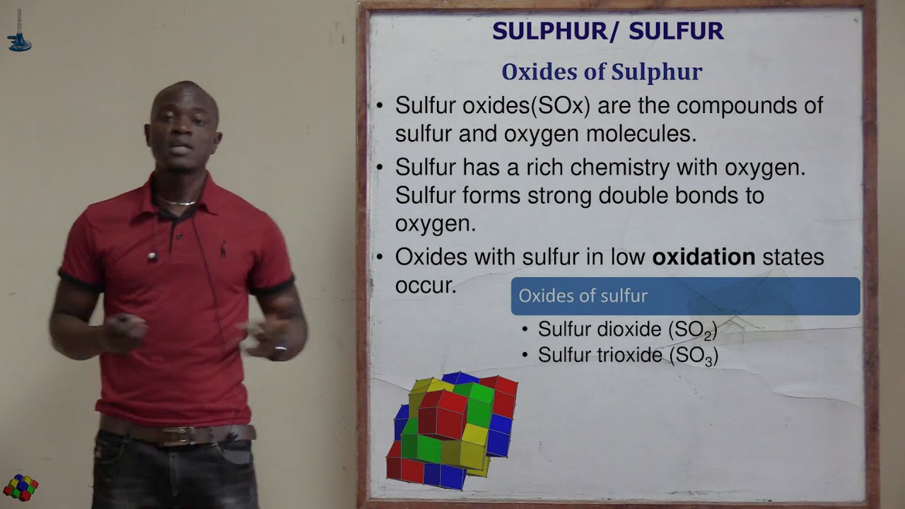 4. Sulphur Oxides and Properties of Sulphur (IV) Oxide Chemistry Form 3
