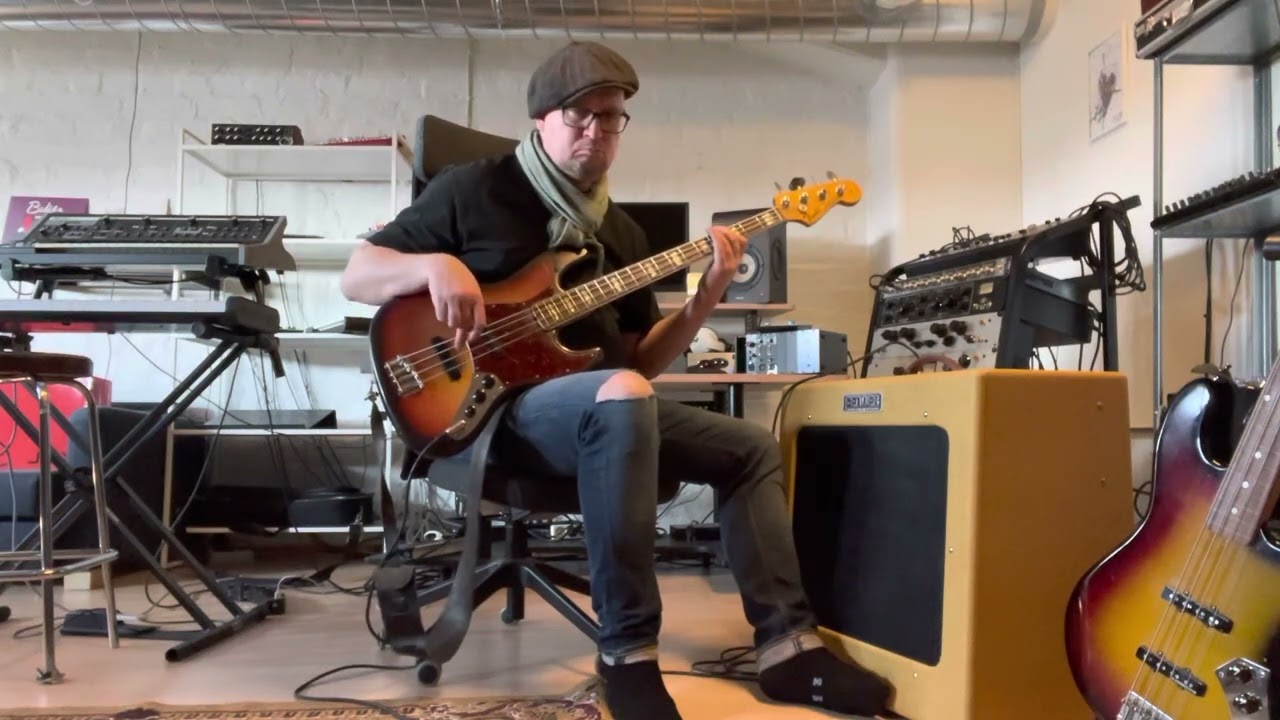 Fender Jazz Bass 1970 with Fender Bassman TV Duo Ten