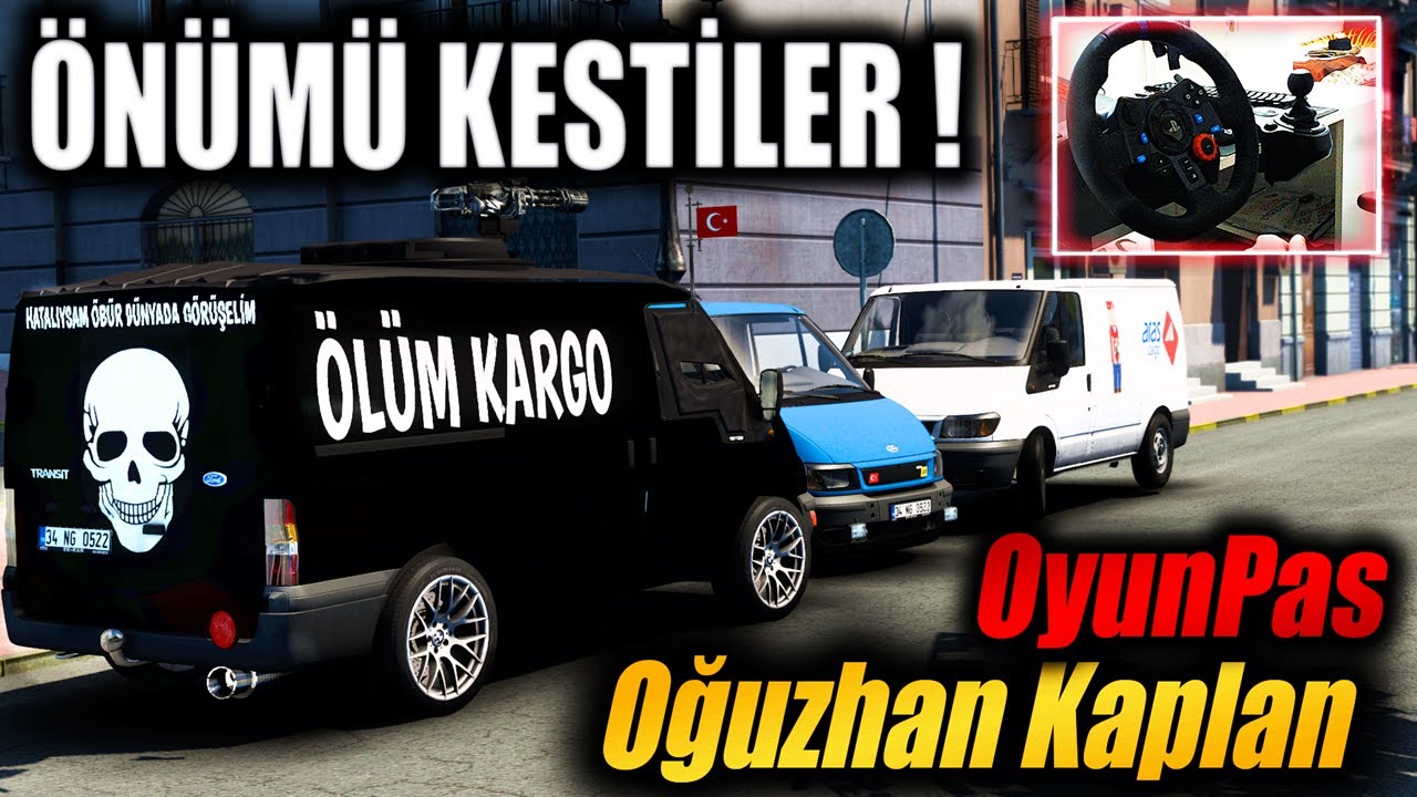 RAKİP FİRMALARLA KAVGA !!! w/@Oyun Pas @Oğuzhan Kaplan ETS 2 MOD 1.43 [ Logitech G29 ]