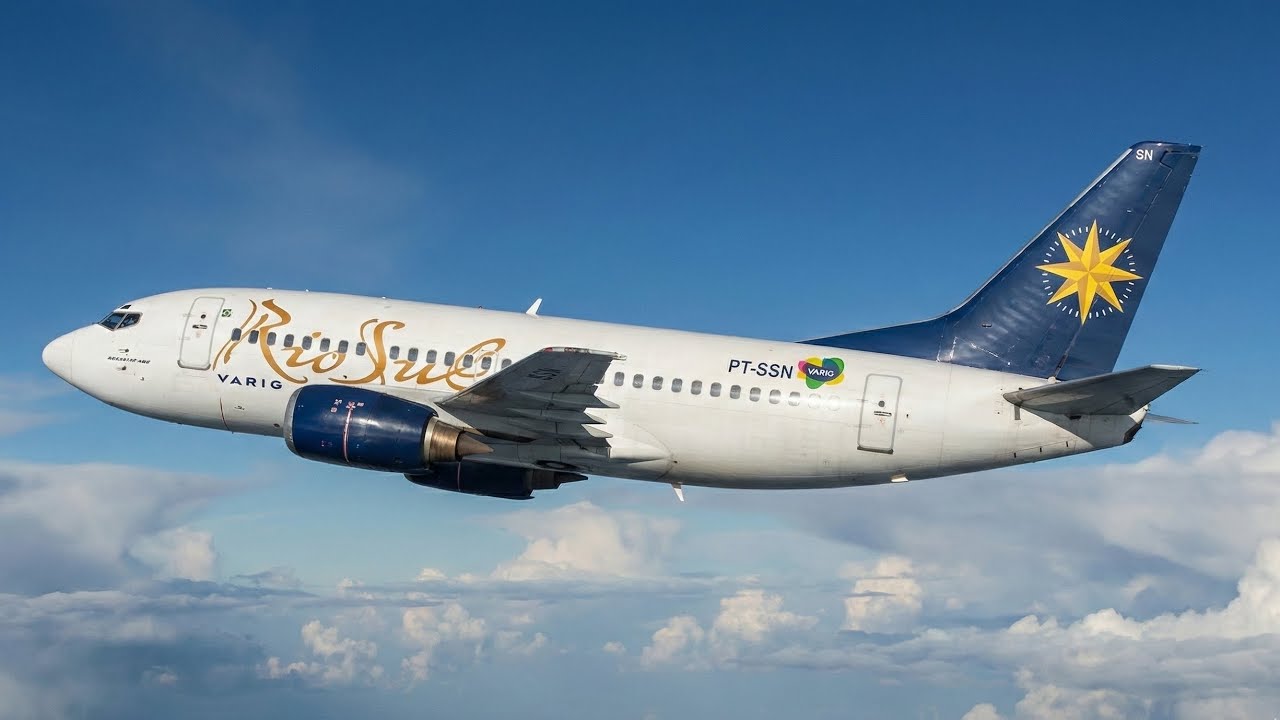 [FSX] Boeing 737-500 Varig (Rio Sul) | Belo Horizonte (CNF) - Brasilia (BSB)
