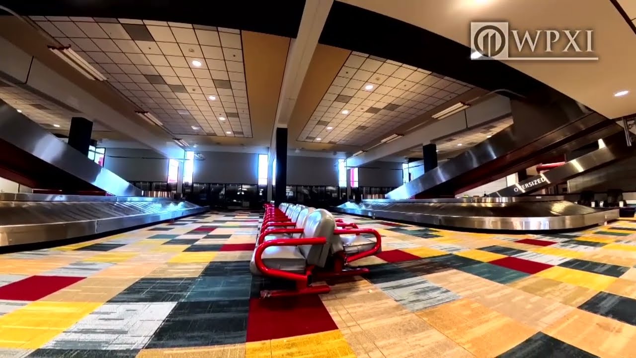 Pittsburgh airport: inside the old terminal