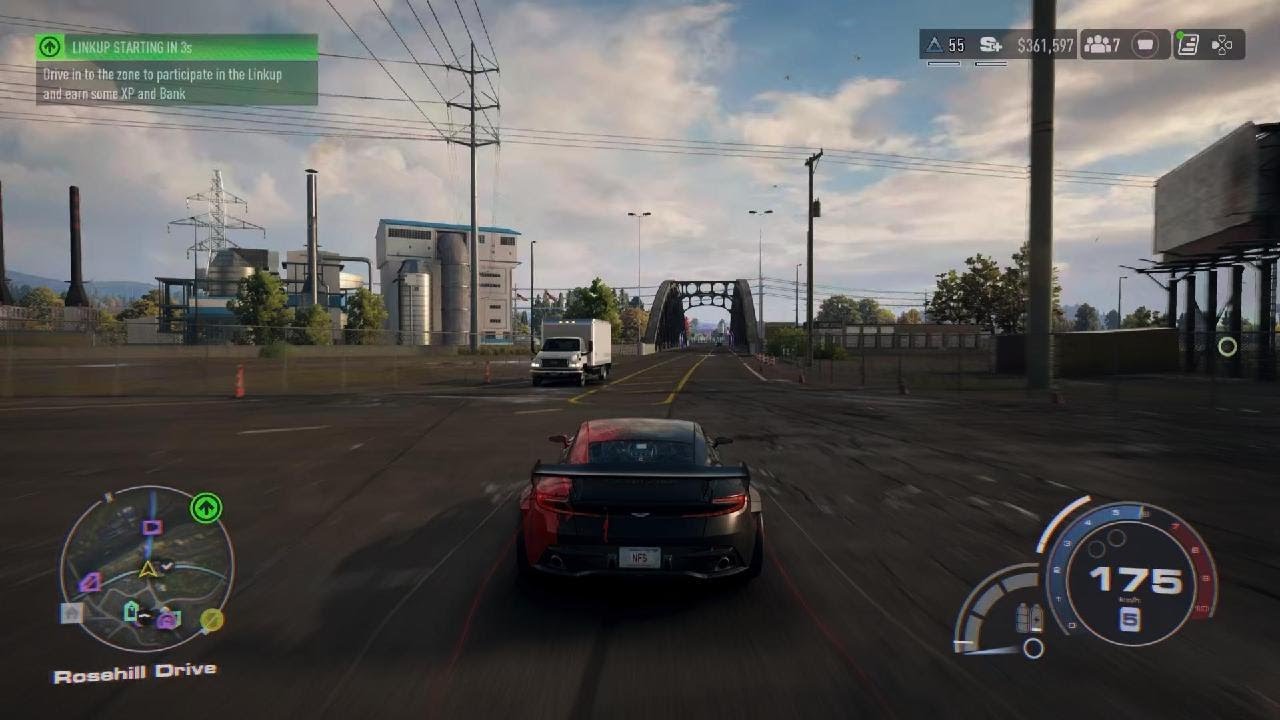 Need for Speed Unbound free roaming.