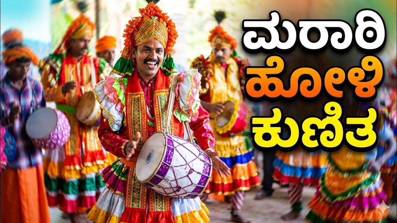 ಮರಾಠಿ ಹೋಳಿ ಕುಣಿತ | Holi Festival Celebration  at Udupi | Cultural Dance 