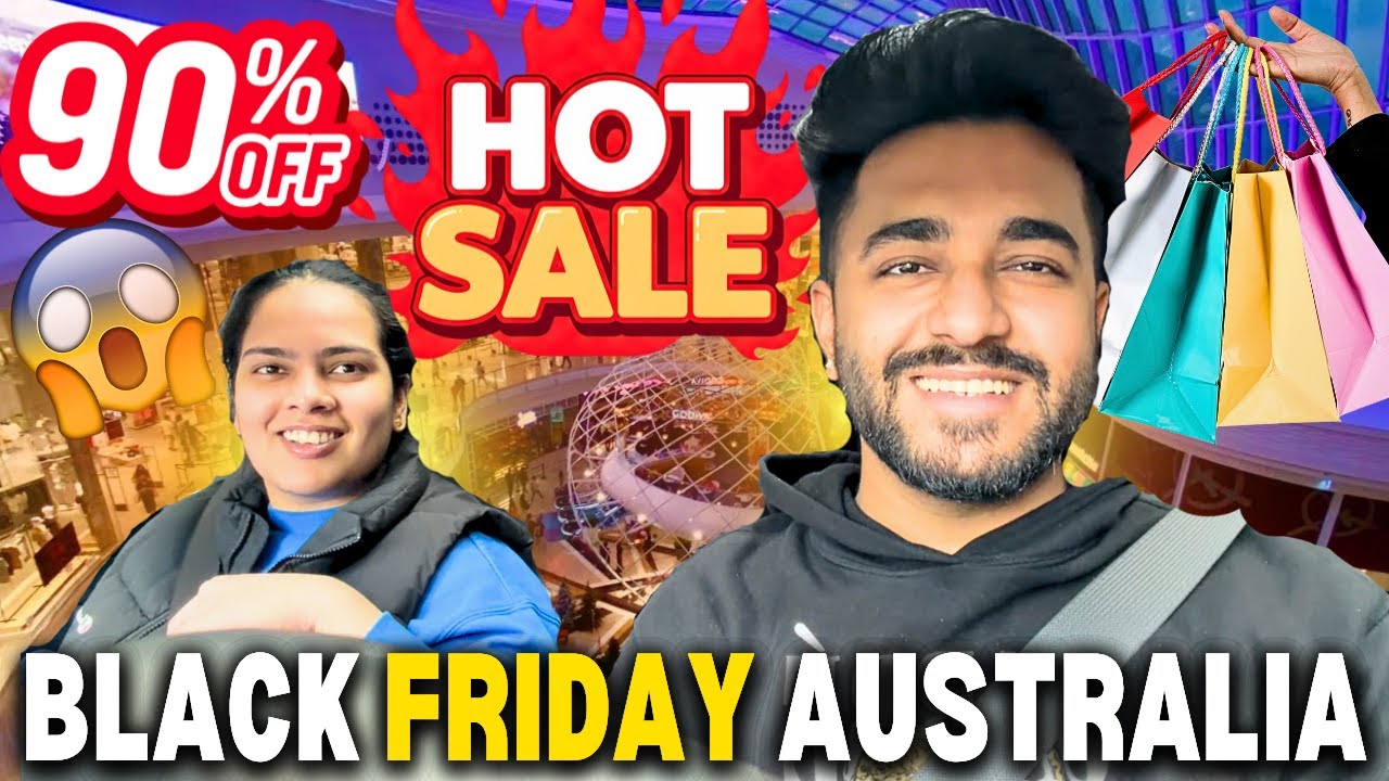 Black Friday Shopping in Australia | Crazy Sale 😍🇦🇺