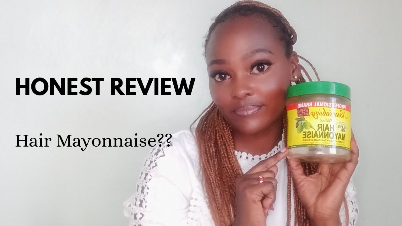 “Olive Oil Hair Mayonnaise Review |This Hair Mayonnaise SAVED My Dry Hair | Honest Review ft WELLICE