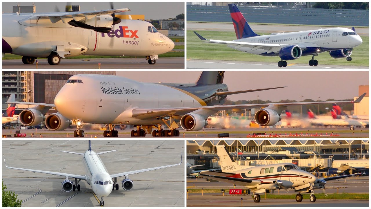 1 HOUR of Planespotting at MSP Airport Summer 2020 | 7-29-2020
