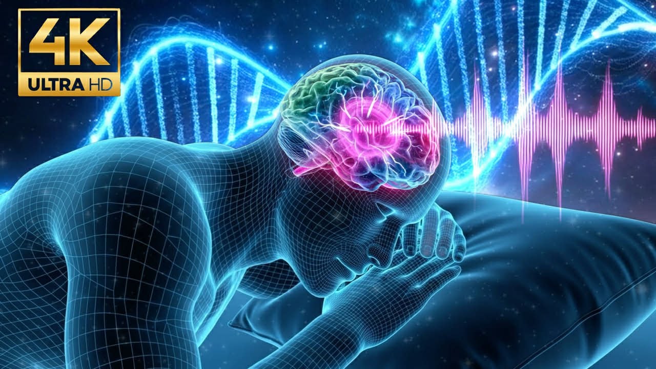 432Hz + 528Hz + 741Hz + 852Hz | The DEEPEST Healing Sleep: Whole Body Regeneration, Remove Insomnia