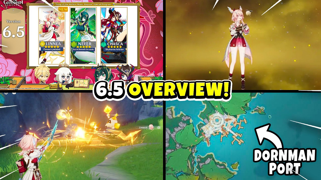 6.5 IS INSANE! Confirmed Banners, Events, Primogems, New Map, Bosses - Genshin Impact