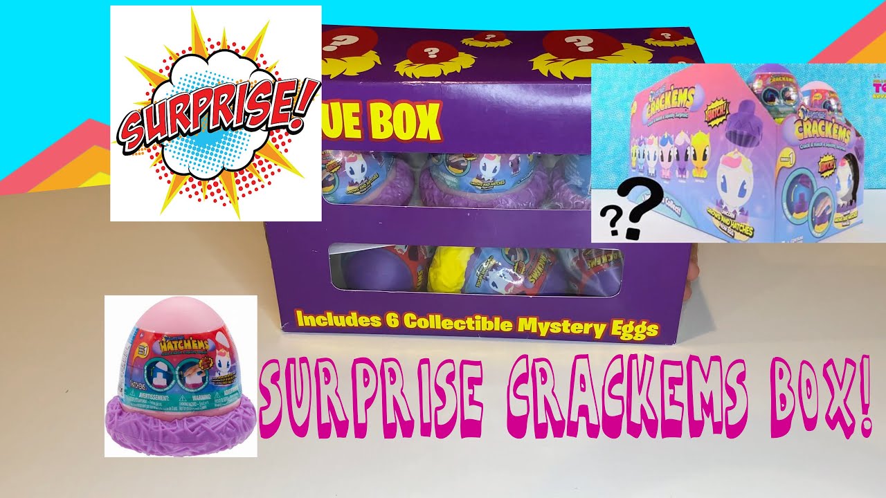 Mashems Crack'ems Mystery Egg Box!