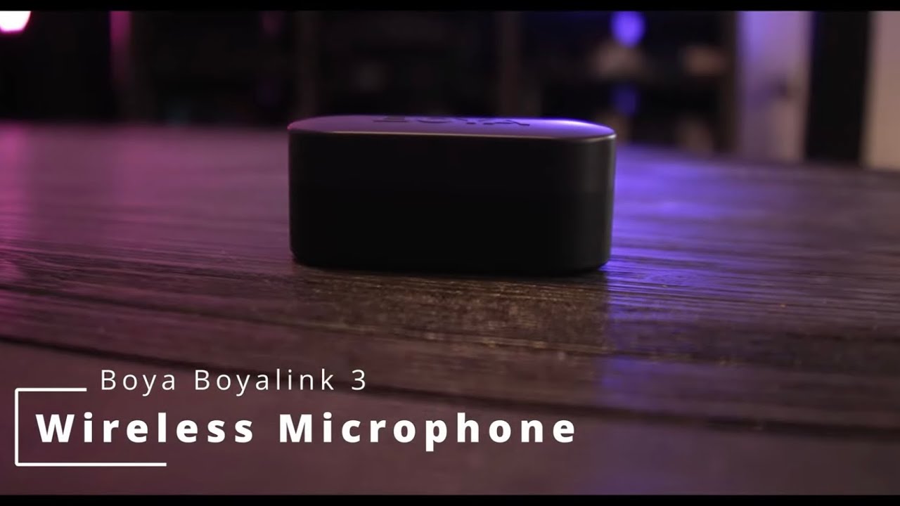 Boyalink 3 wireless microphone review