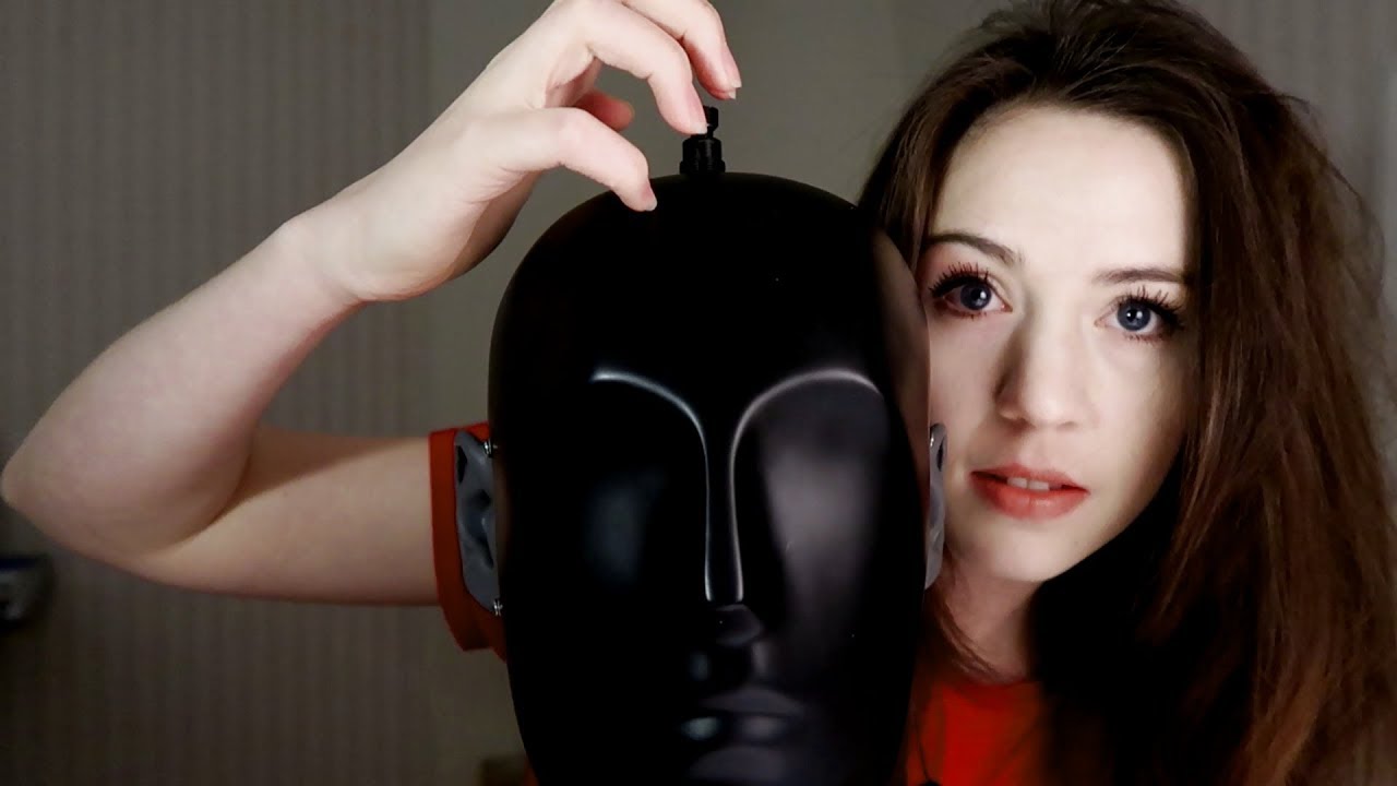 ASMR Head tapping // Scratching // Breathing sounds