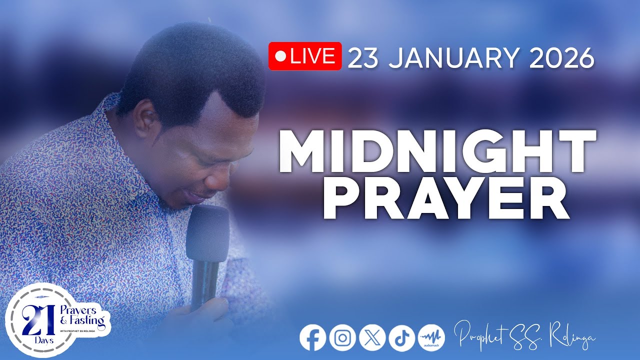 🔴LIVE​​​​​​​​​​​​​​​ MAOMBI YA USIKU MFUNGO (SIKU 21) - DAY 12 (MIDNIGHT PRAYER) (JAN 24, 2026)