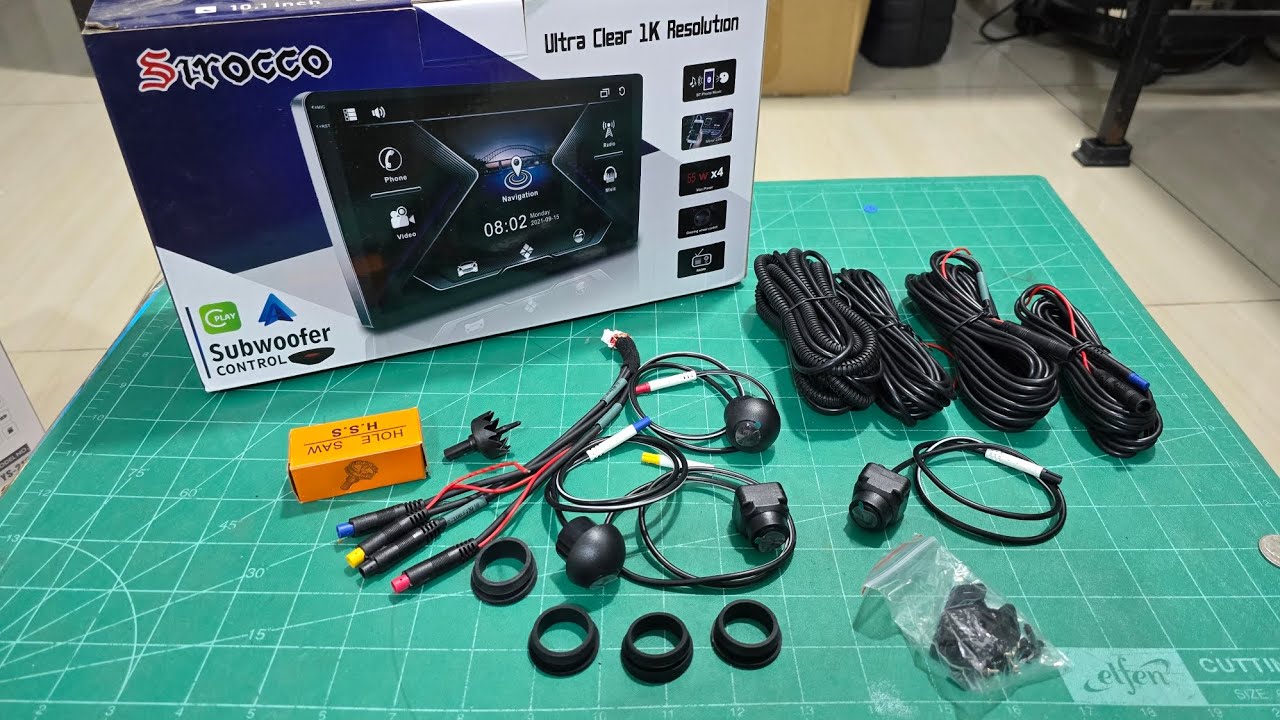 กล้องติดรถยนต์รอบคัน 360 ราคาหลักร้อย 1080P