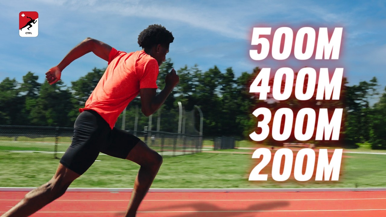 ПОЛНАЯ ТРЕНИРОВКА НА 800 М для достижения результата менее 1:50 &mdash; Тренировка с Лероем Расселом III