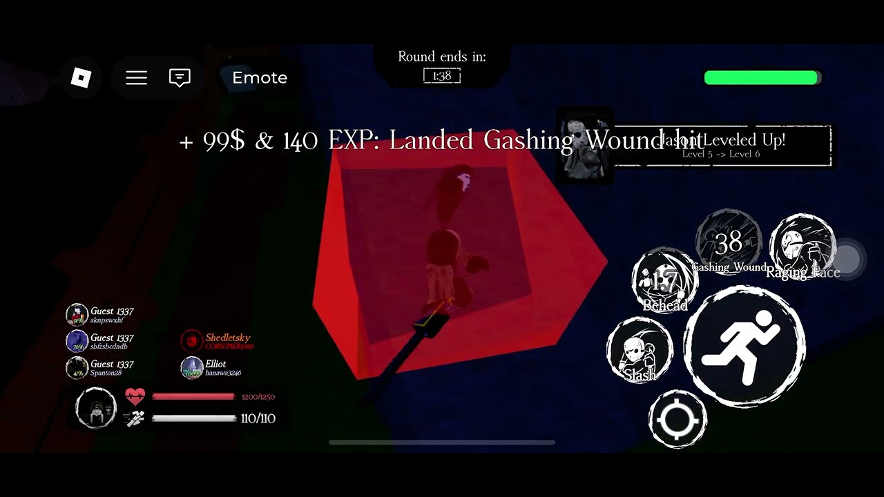 Server wiping as Jason in Forsaken!