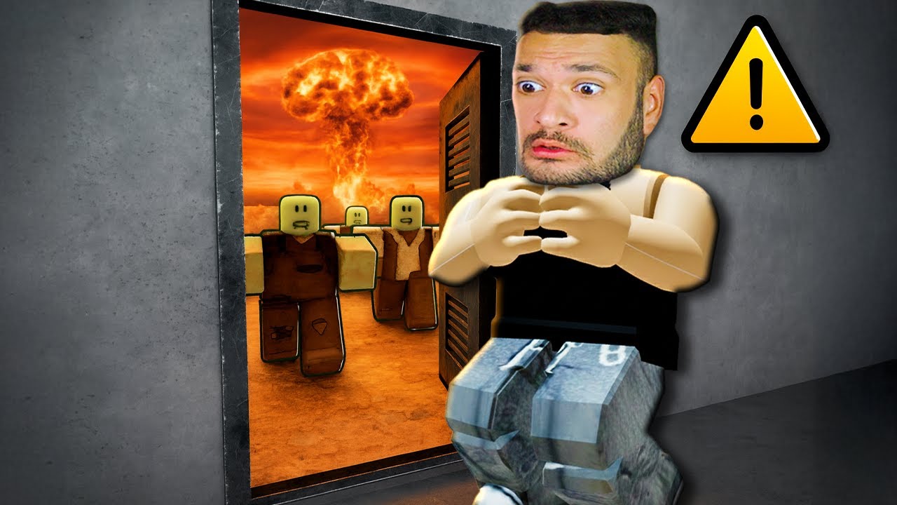 24 HORAS CONSTRUINDO um BUNKER no Roblox