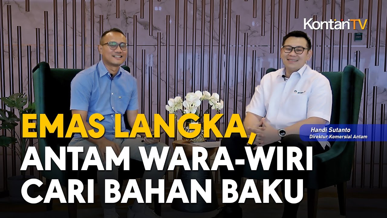 Emas Logam Mulia Langka! Antam Berupaya Mencari Bahan Baku Dari Tambang Emas Perusahaan Domestik