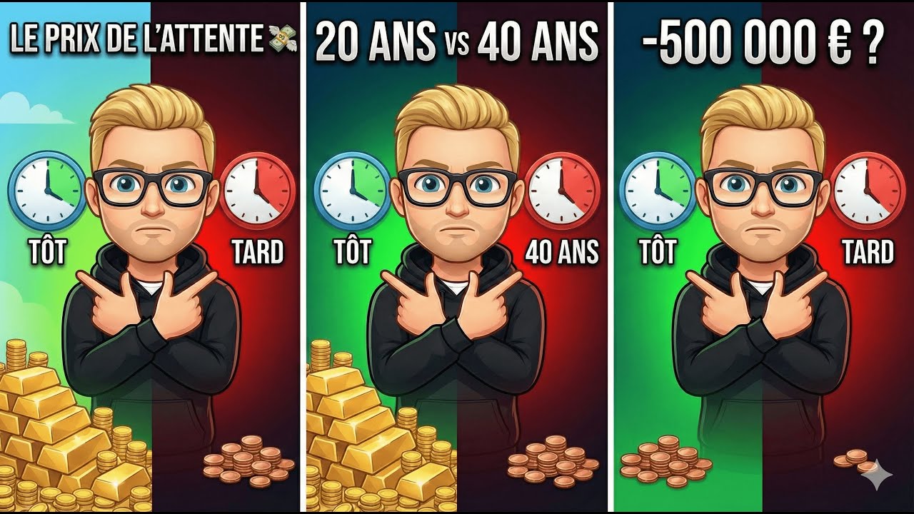 Commencer à 20 ans vs 30 ans : L'écart est TERRIFIANT (Preuves à l'appui).