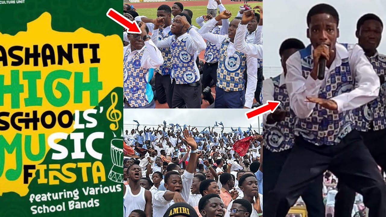 Wow🤩Osei Tutu Boys Shocks everyone performs massively at the Ashanti High School Music Fiesta🔥