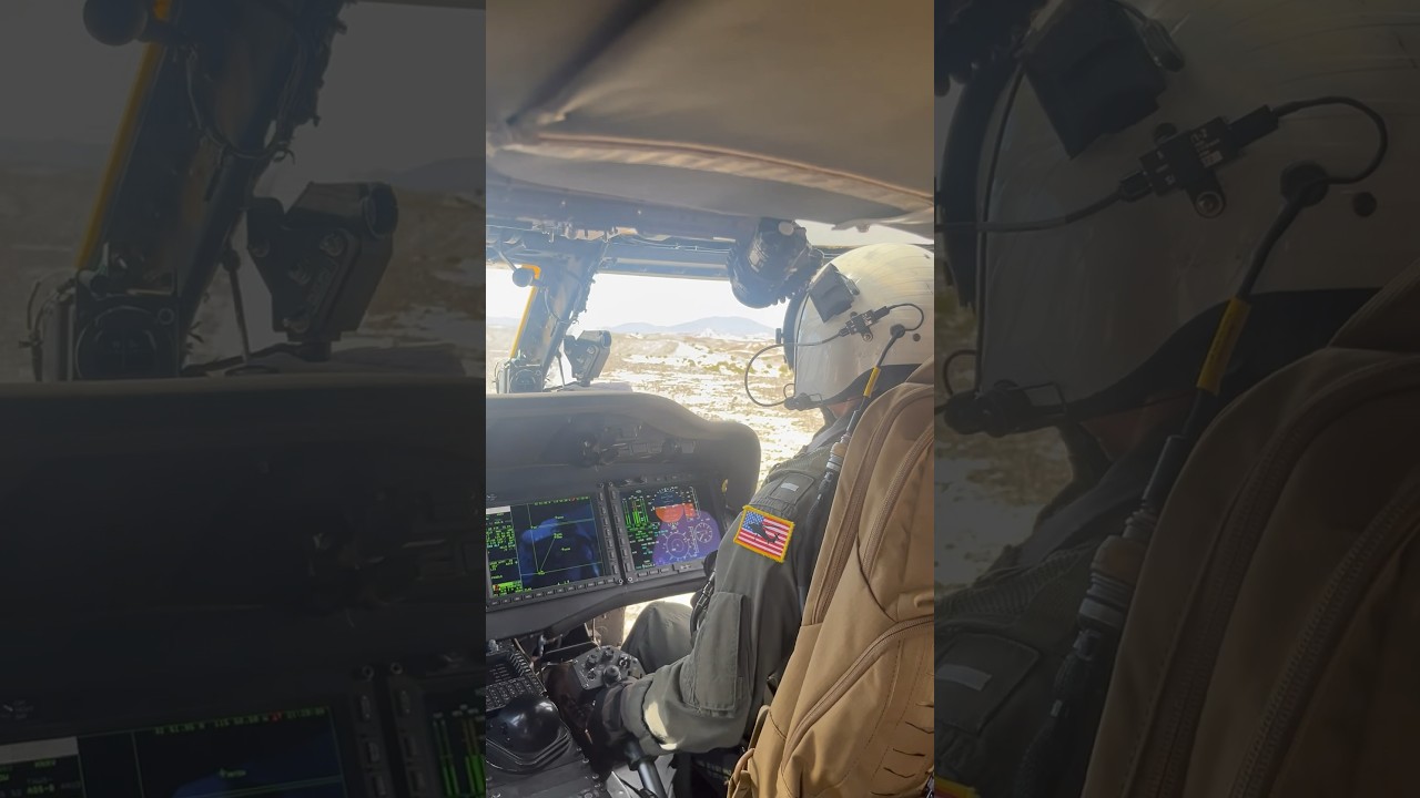 MH60S Take Off - Navy Helicopter Operations
