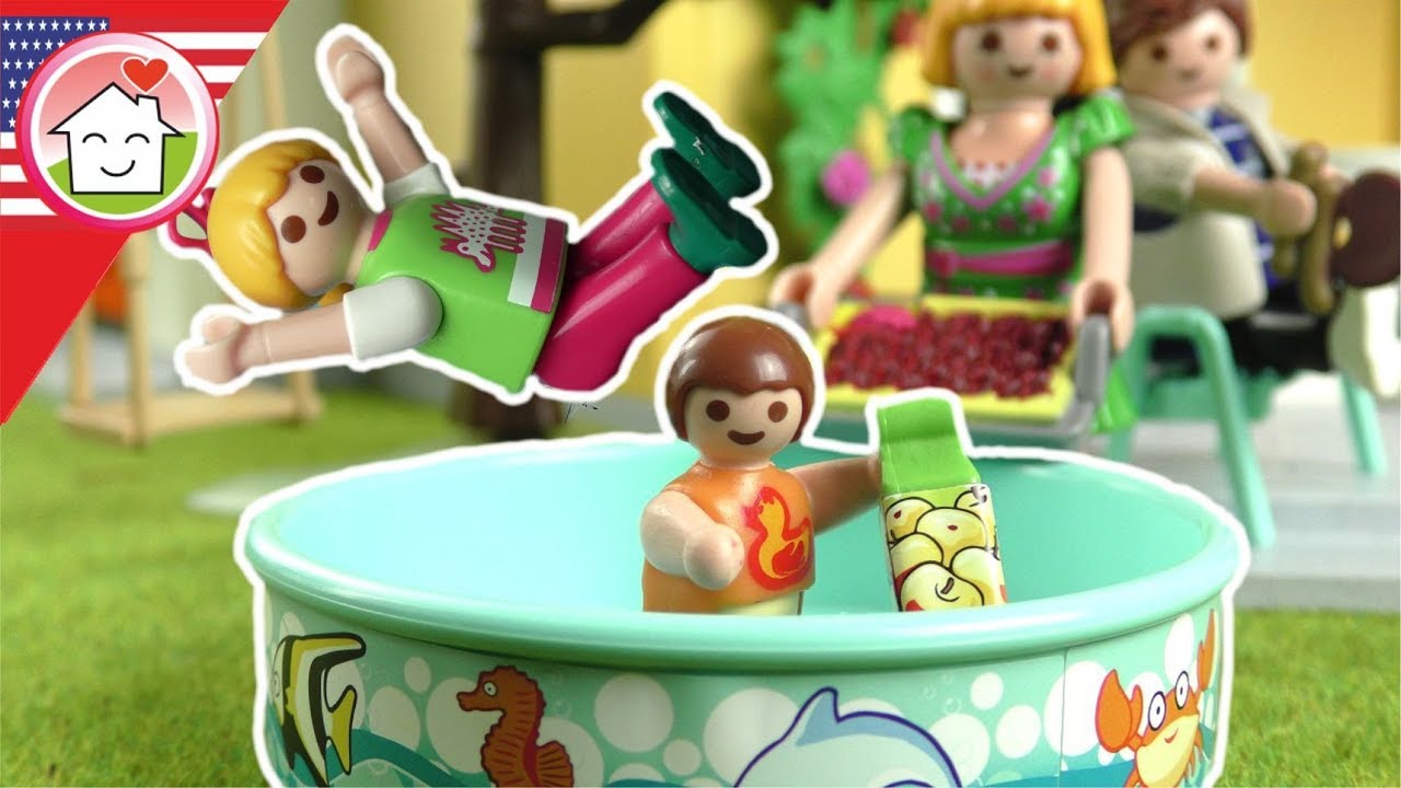 Playmobil english Housewarming Party at the Hauser Family’s New Home