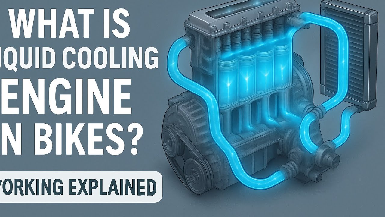 What is Liquid Cooling Engine in Bikes? | Working Explained