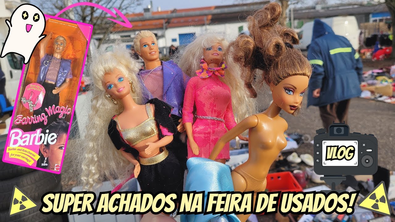 Achados Polêmicos na Feira de Usados 🪄 Bonecas Barbie e Ken Vintage