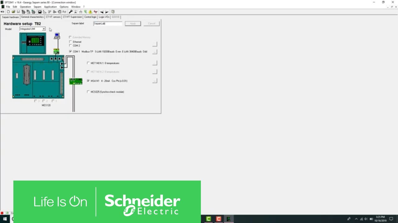 How to Configure Sepam Relay Using SFT2841 | Schneider Electric