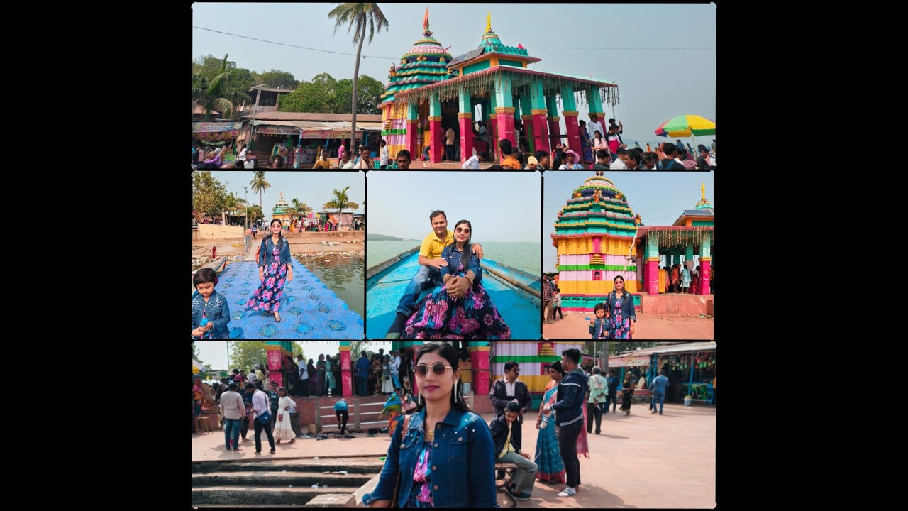 MAA KALIJAI TEMPLE,CHILIKA LAKE BOATING