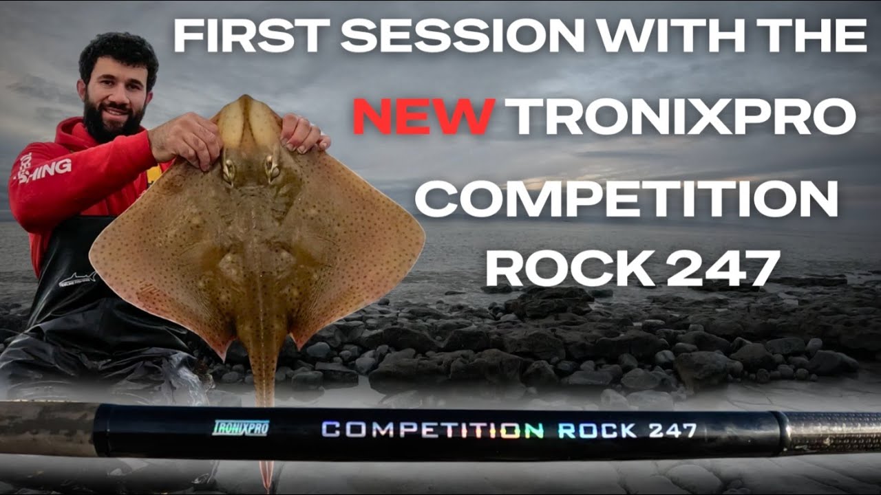 Первая рыбалка с новой приманкой Tronixpro Competition rock 247 - ловля ската-блондина, Южный Уэльс.