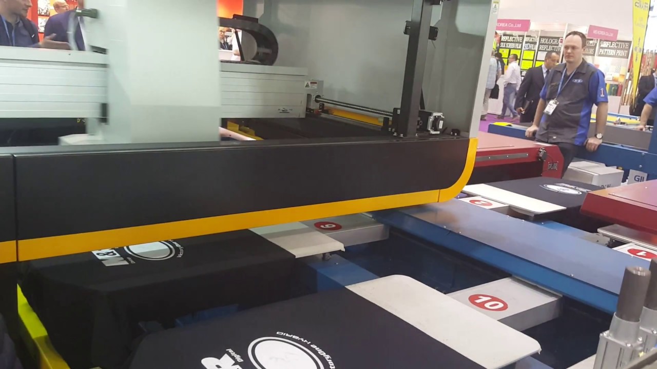 M&R VictoryOne Hybrid - Oval Dijital Kalıp Baskı - 2017 FESPA Hamburg