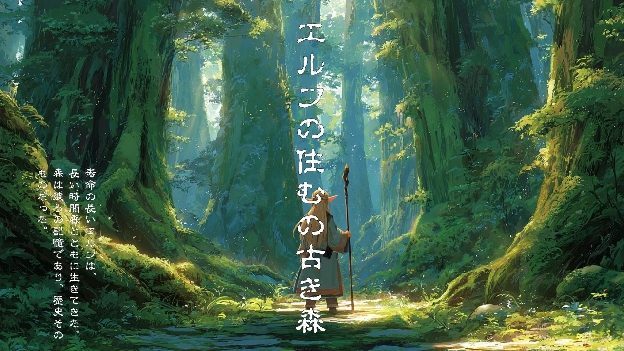 エルフの住む古き森｜古の森に響く異世界ファンタジーBGM