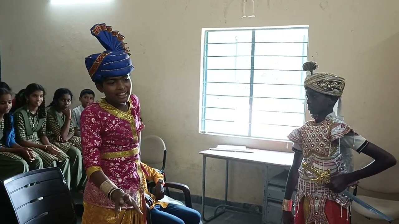 Mayura drama practice session....