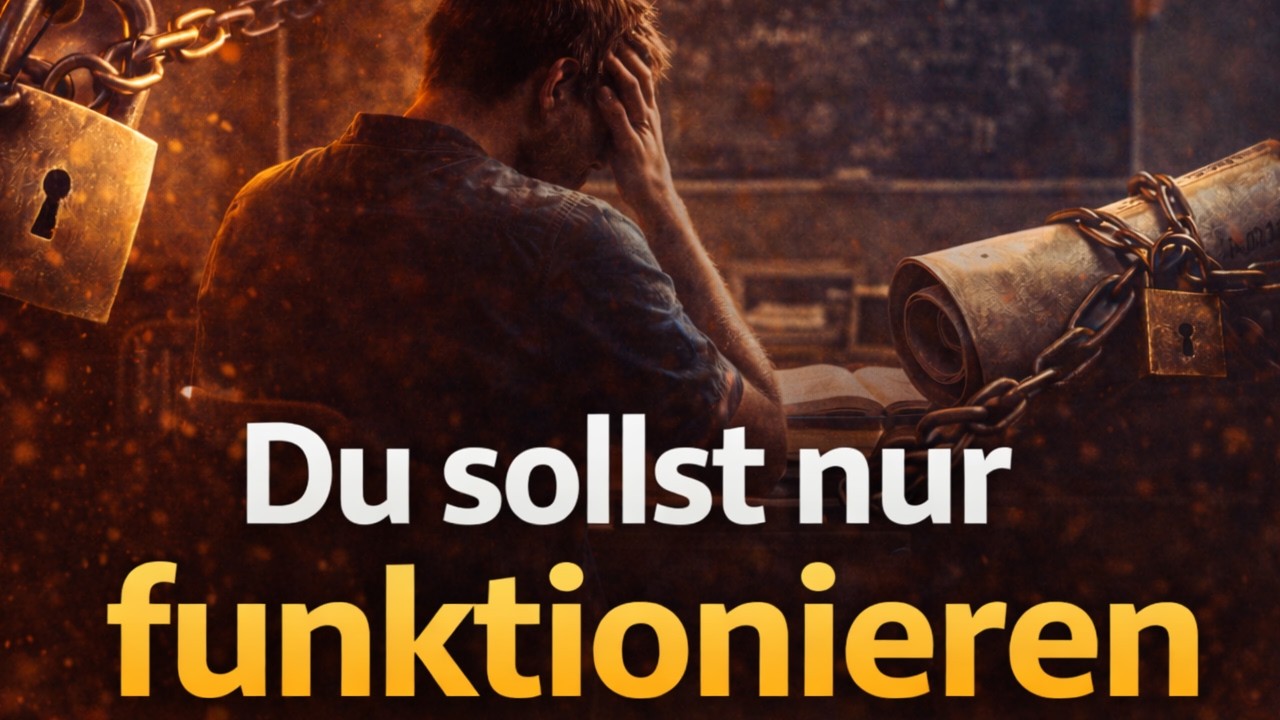 SCHULE war NIE FÜR DICH gedacht
