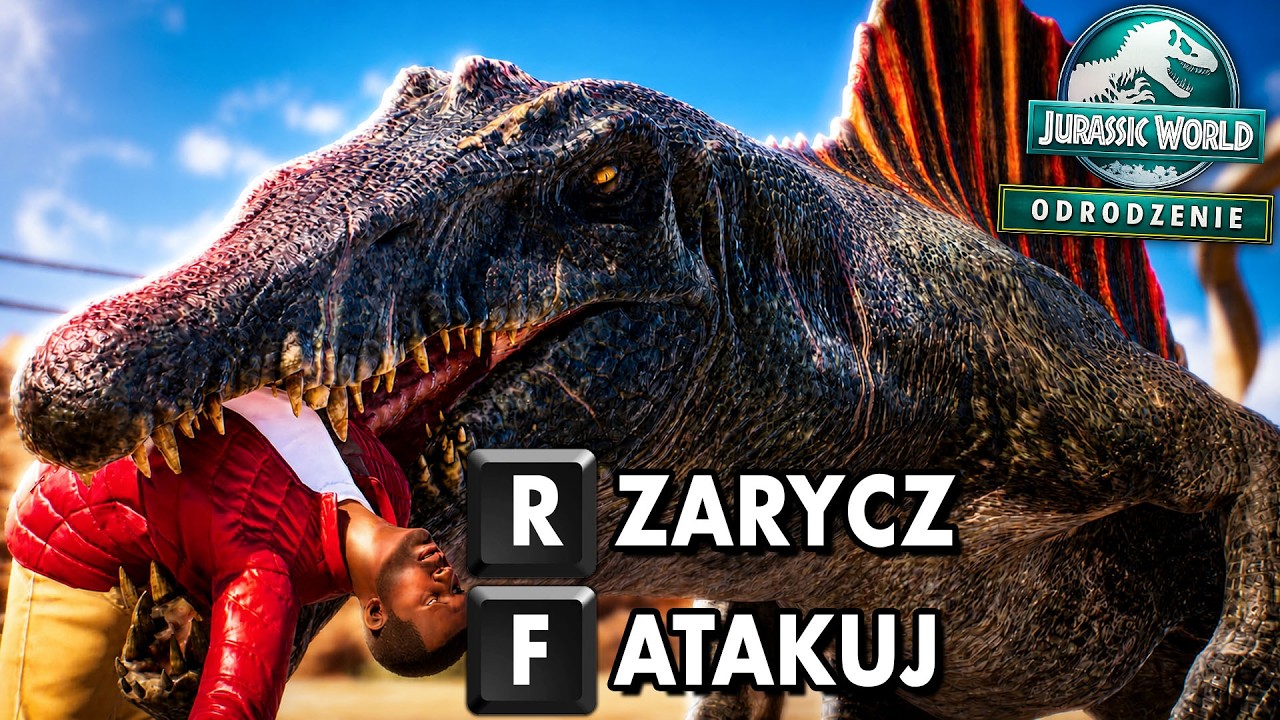 Jurassic World Evolution 3, ale grasz DINOZAUREM