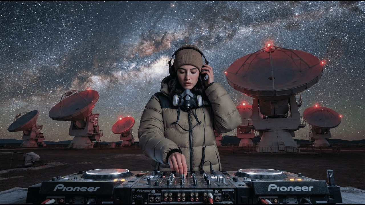 Space MIX on the Plateau - LIVE | Hypnotic Techno & Progressive House | DJ Aida