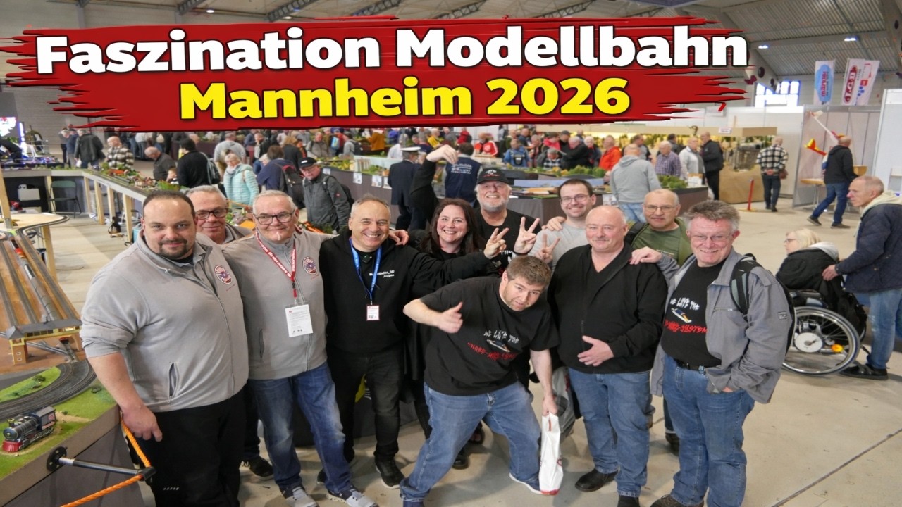 Faszination Modellbahn Mannheim 2026 – Messe Rundgang | Teil 1