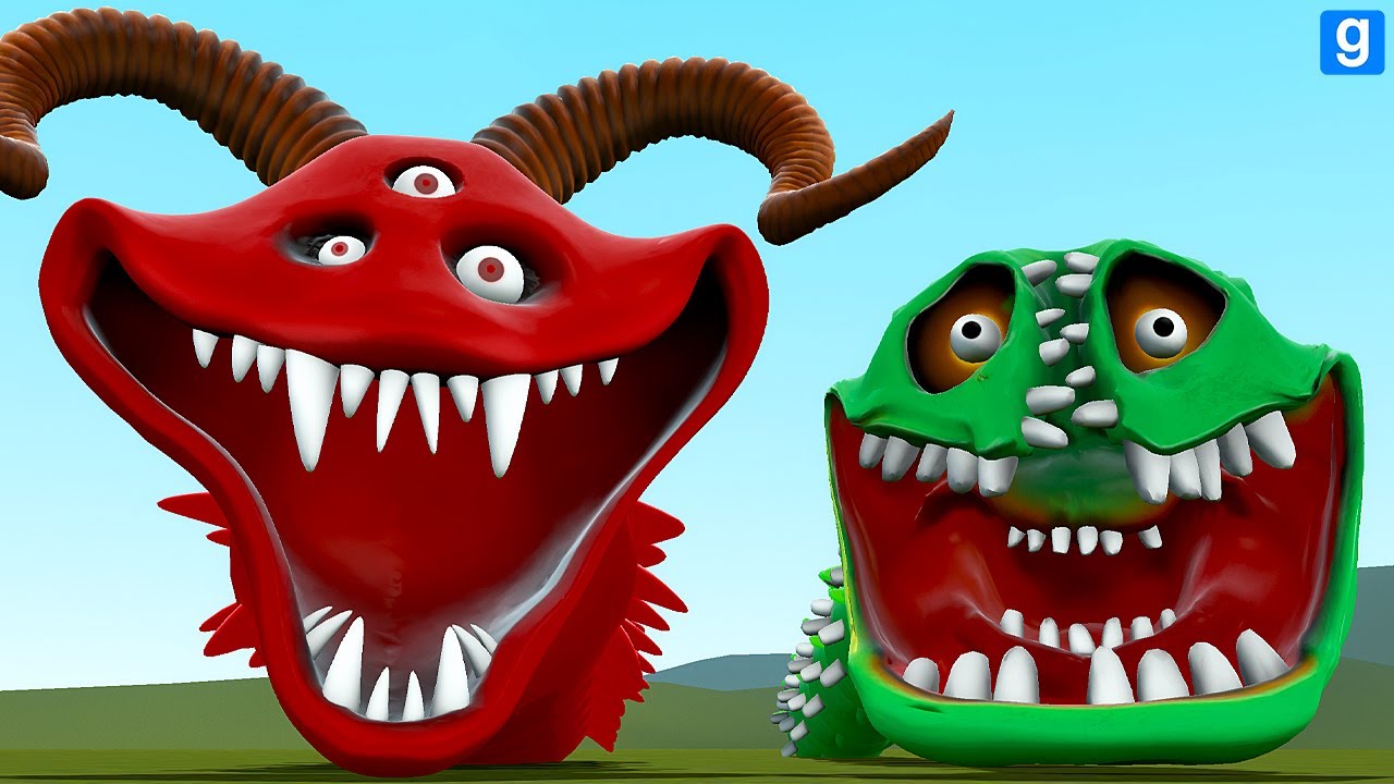 WHO IS STRONGER: HUNGRY WORM PHASE 4 VS HUNGRY SNAKE PHASE 3 FOR ROBLOX In Garry's Mod!
