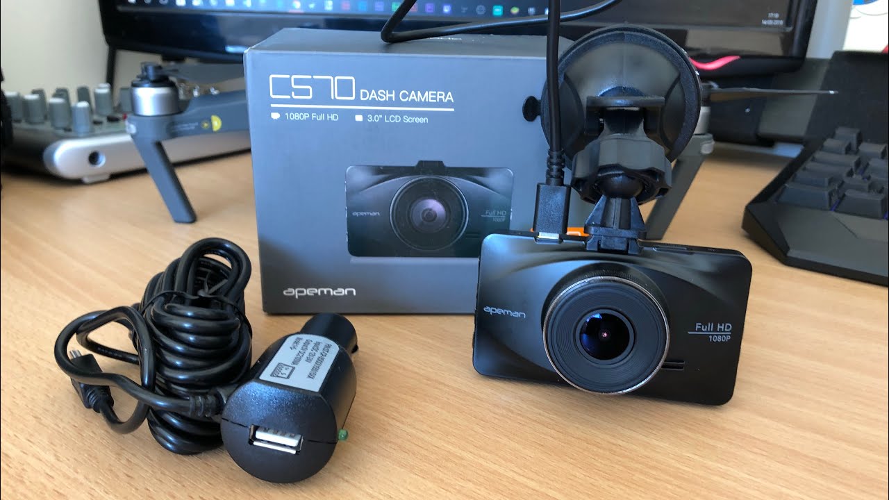 Unboxing | Apeman C570 Dash Cam and Menu