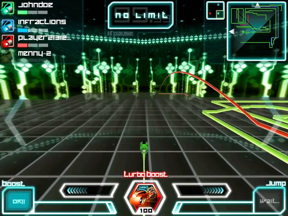 Lightbike 2 - Infraction 4-way. Got arrested :D