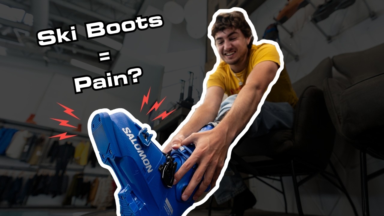 Должны ли горнолыжные ботинки быть болезненными?
