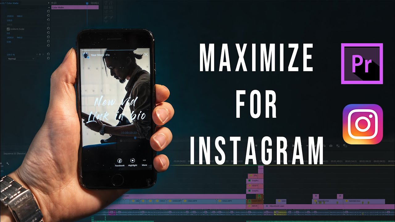 You MUST KNOW this for INSTAGRAM VERTICAL VIDEOS | Premiere Pro Tutorial